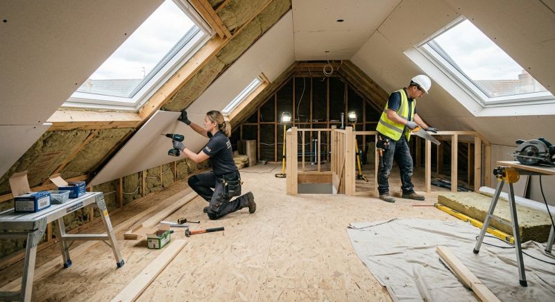 Attic Renovation in Alpharetta, GA