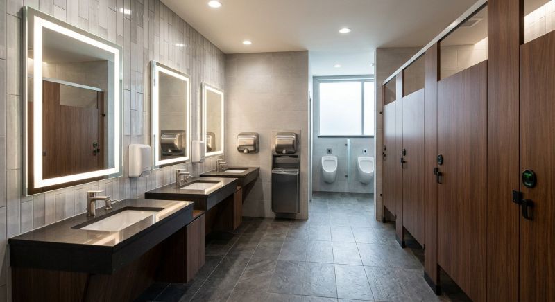 Office Restroom Renovation in North Charleston, SC