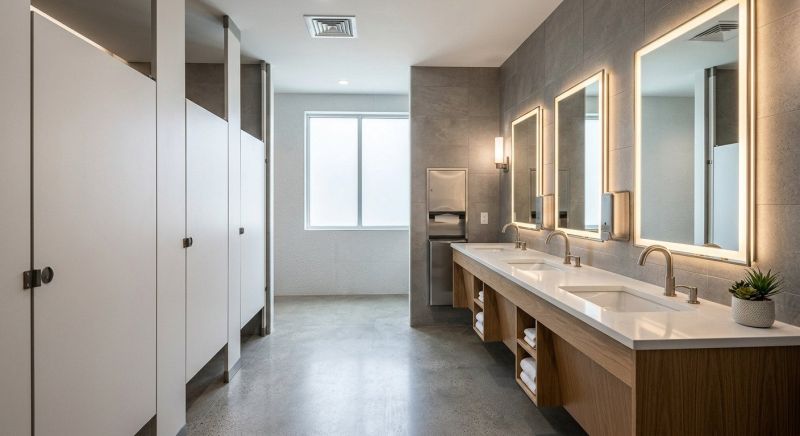 Office Restroom Renovation in Denver, CO